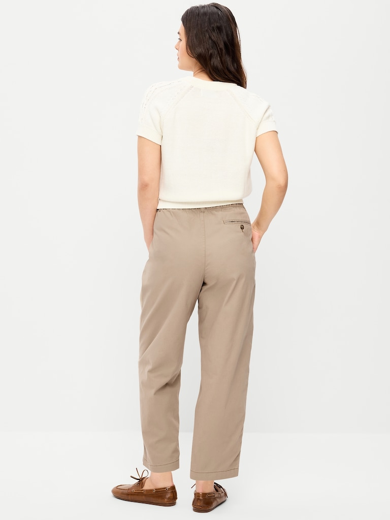 High-Waisted OGC Chino Tapered Straight Pants