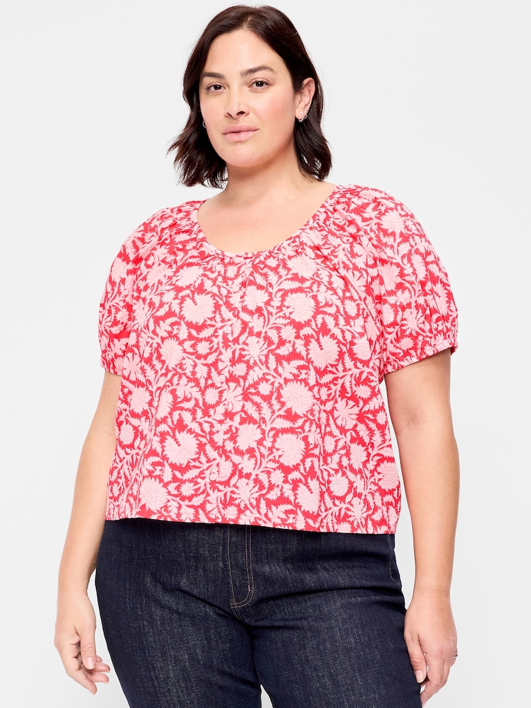 Airy Button-Down Top