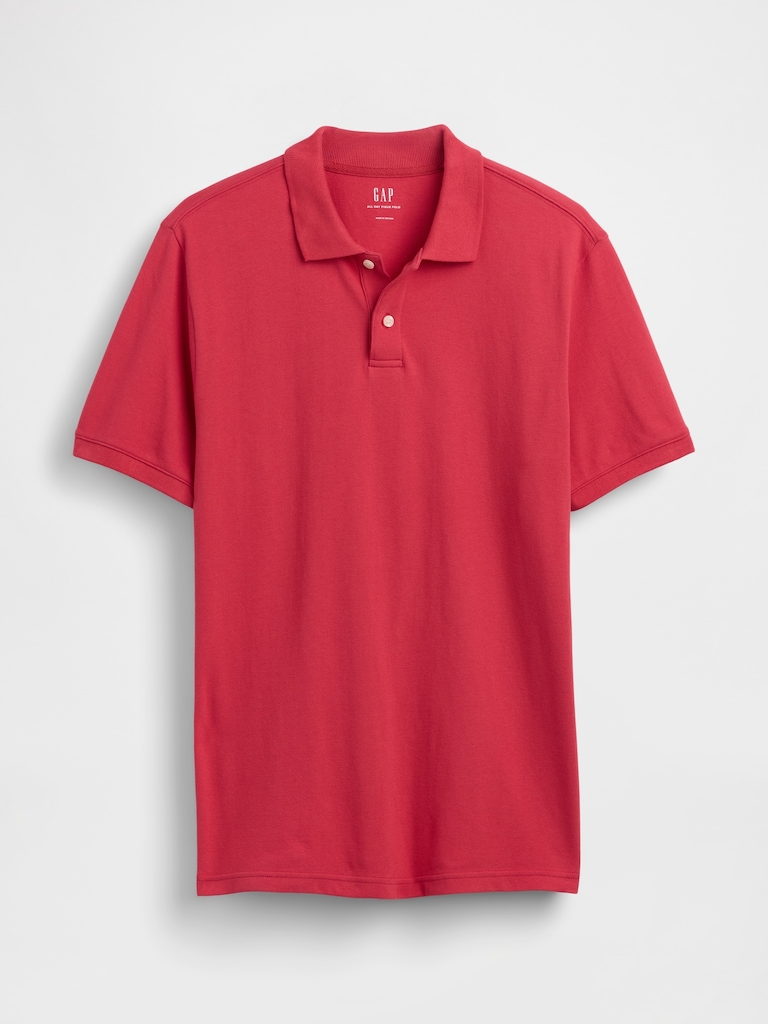 Pique Polo Shirt