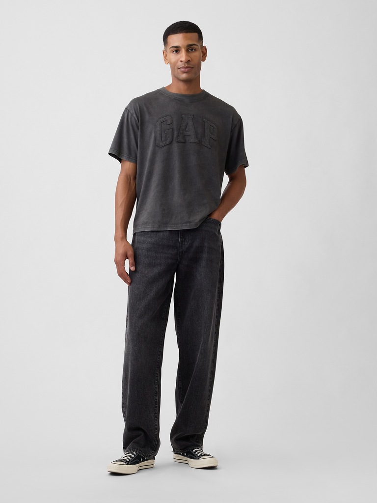 Everyday Soft Boxy Gap Logo T-Shirt