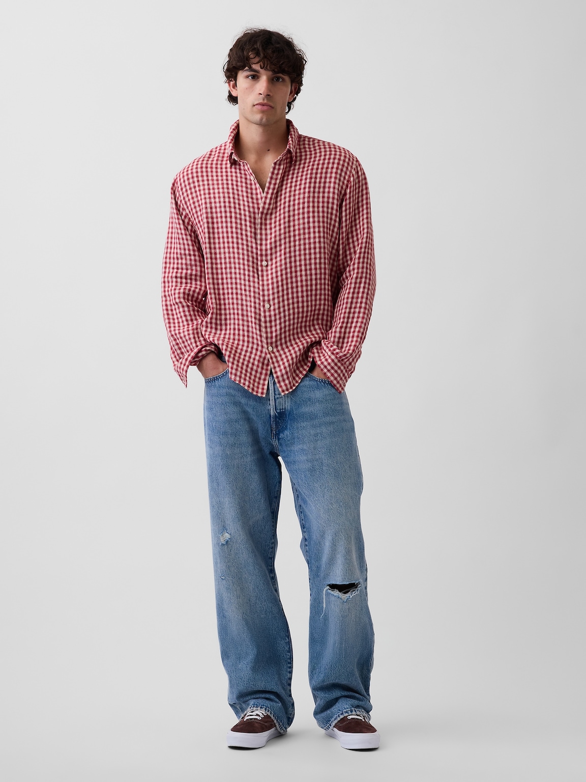 100% Linen Relaxed Shirt