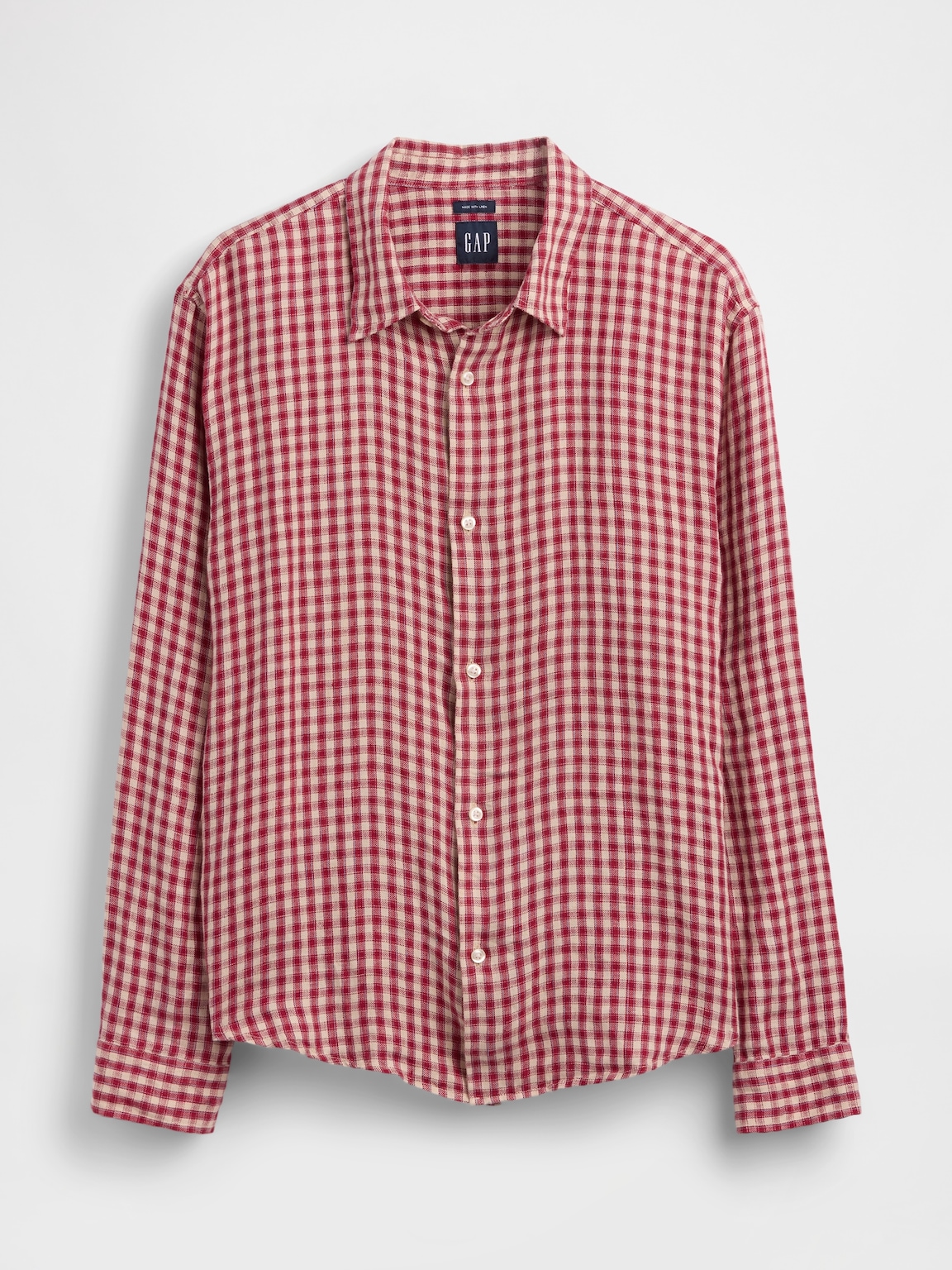 100% Linen Relaxed Shirt
