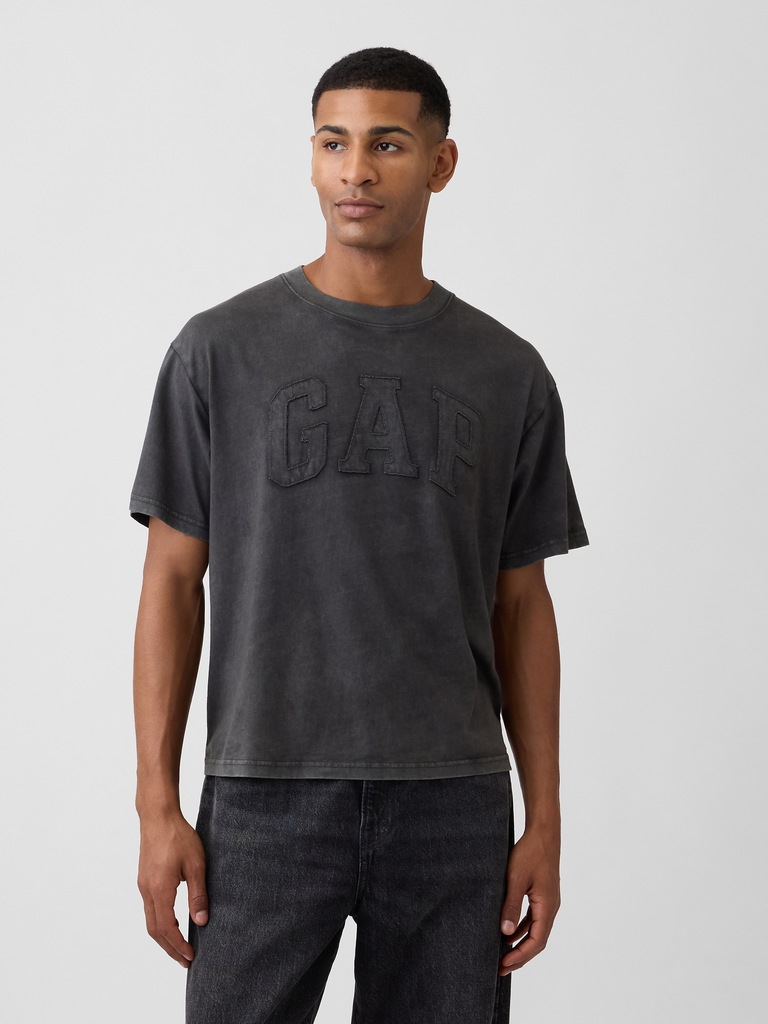 Everyday Soft Boxy Gap Logo T-Shirt
