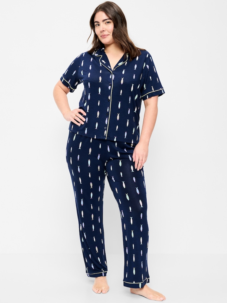 Sunday Sleep Knit Jersey Pant Set