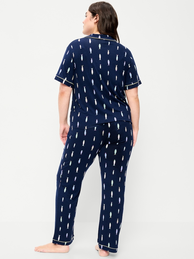Sunday Sleep Knit Jersey Pant Set