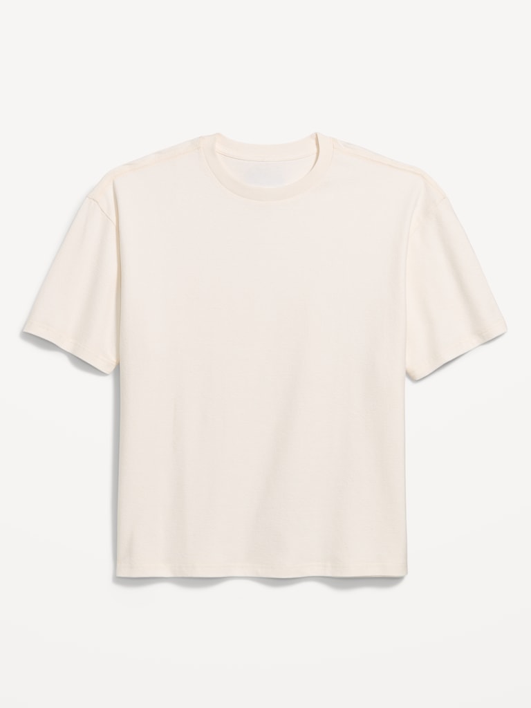 Oversized Heavyweight Garment-Washed T-Shirt