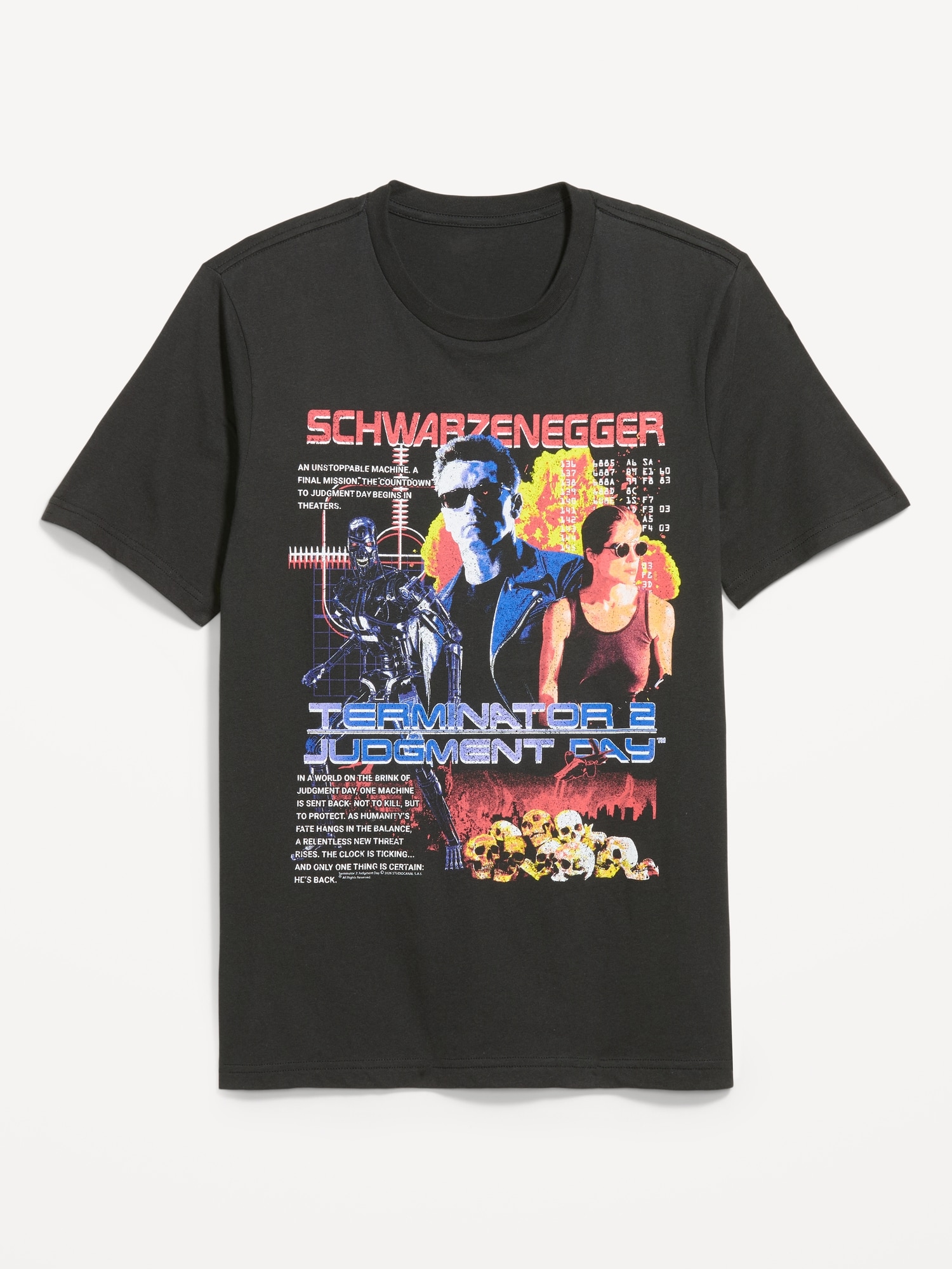 極希少 80s USA製 vintage NEW ORDER Tシャツ ツアーT The Terminator™ T-Shirt | Old Navy