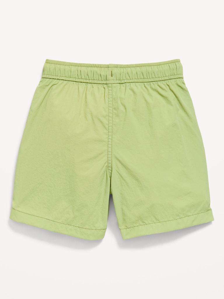 Tech Zip-Pocket Shorts for Toddler Boys