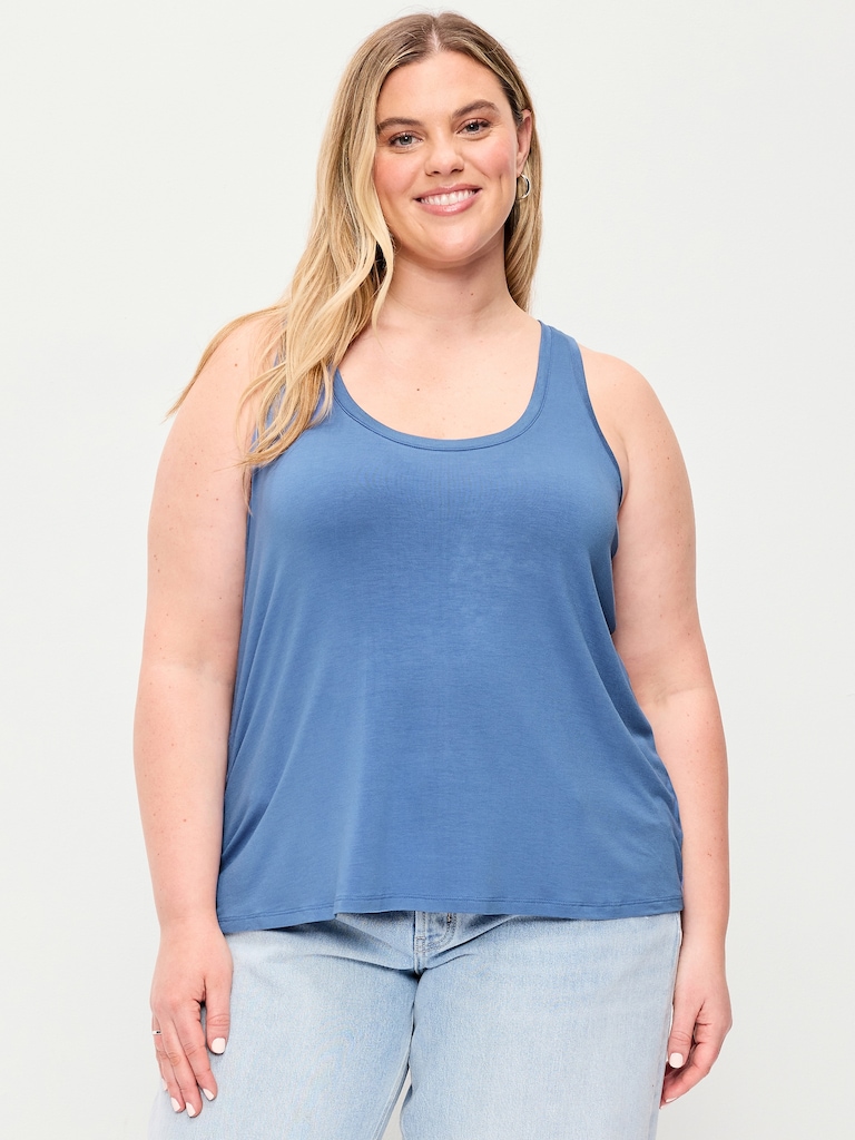 Luxe Scoop-Neck Tank Top