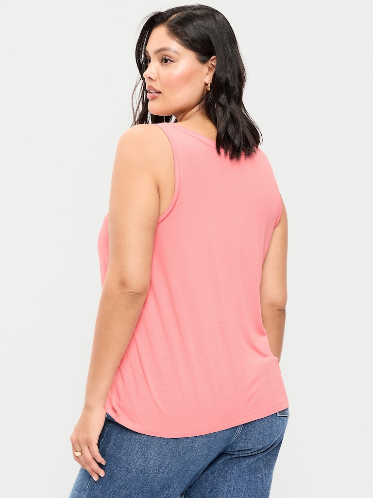 Luxe Scoop-Neck Tank Top