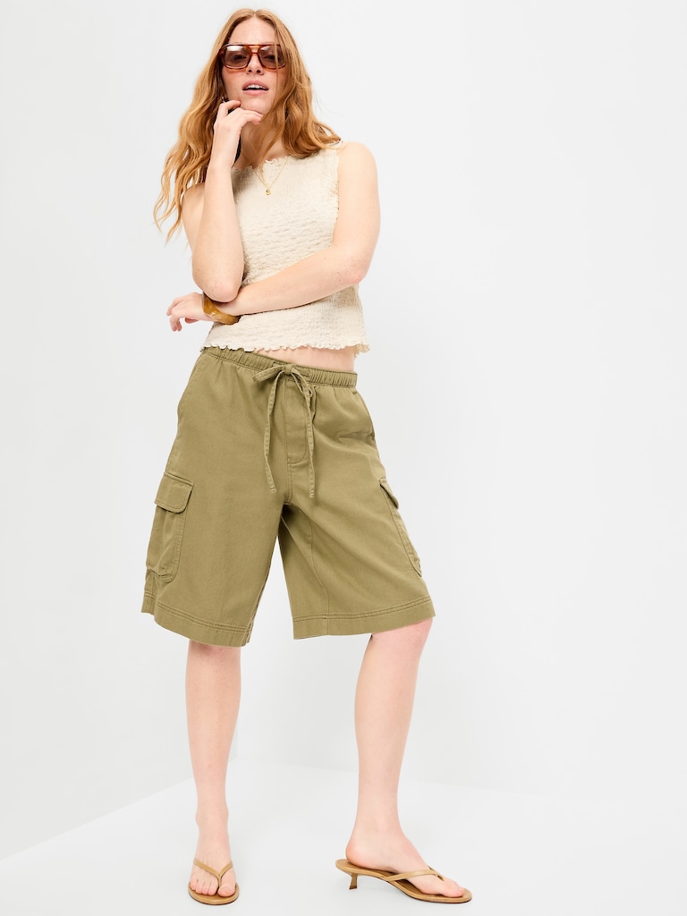 Sleeveless Smocked Tank Top