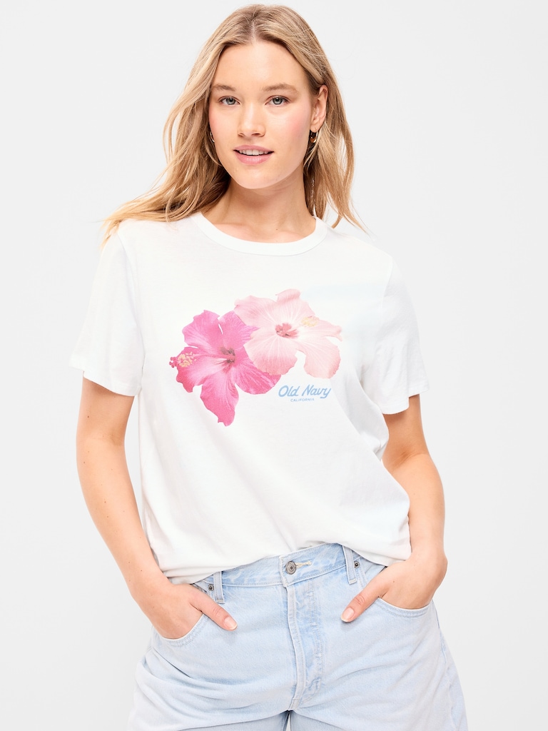 EveryWear Crew-Neck Logo-Graphic T-Shirt