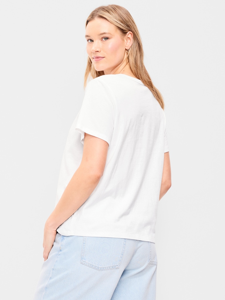 EveryWear Crew-Neck Logo-Graphic T-Shirt