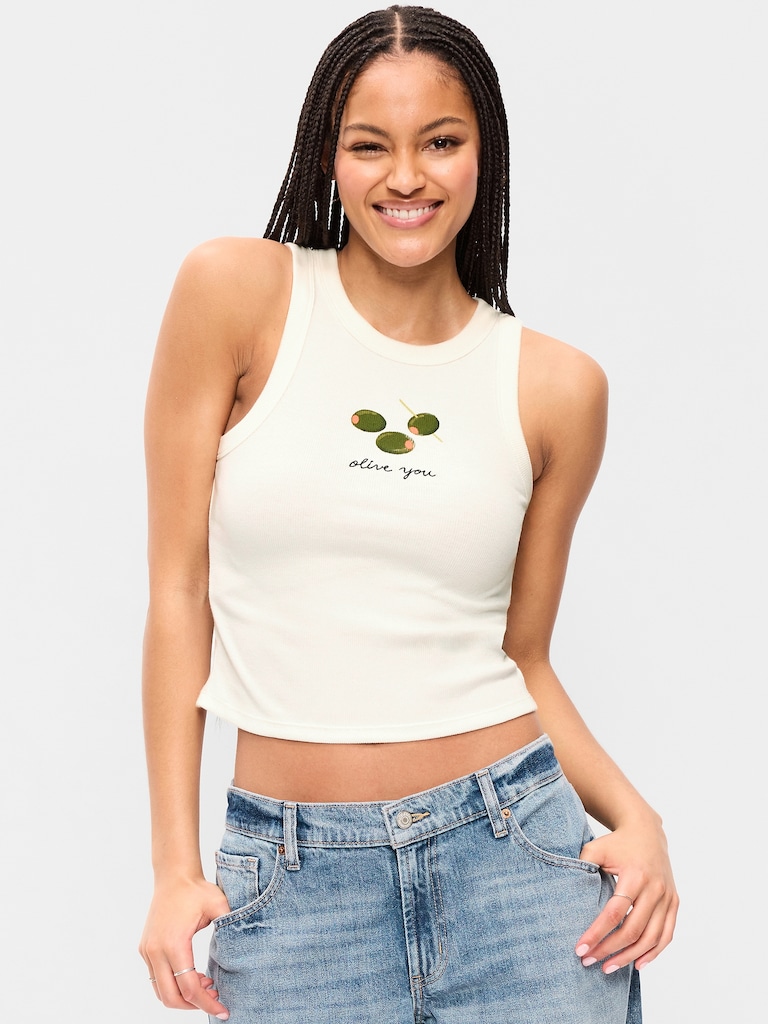 Snug Crop Tank Top