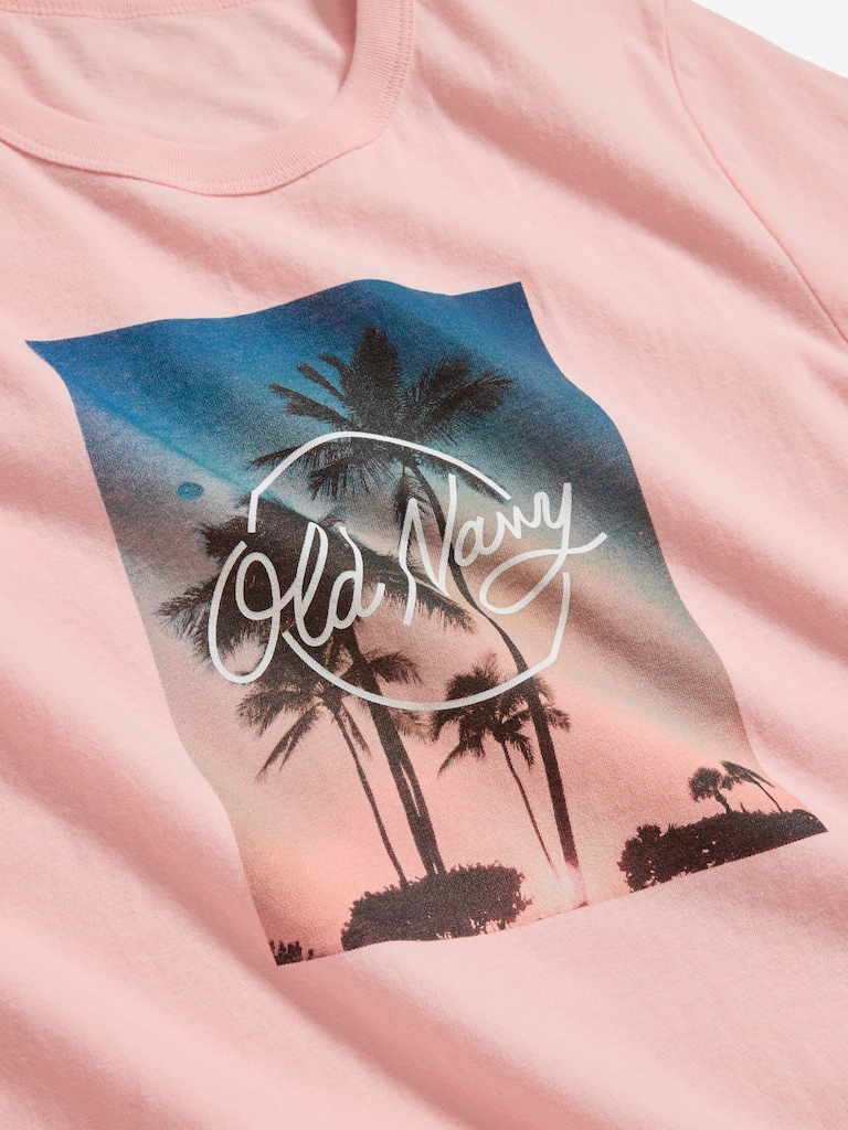 EveryWear Crew-Neck Logo-Graphic T-Shirt