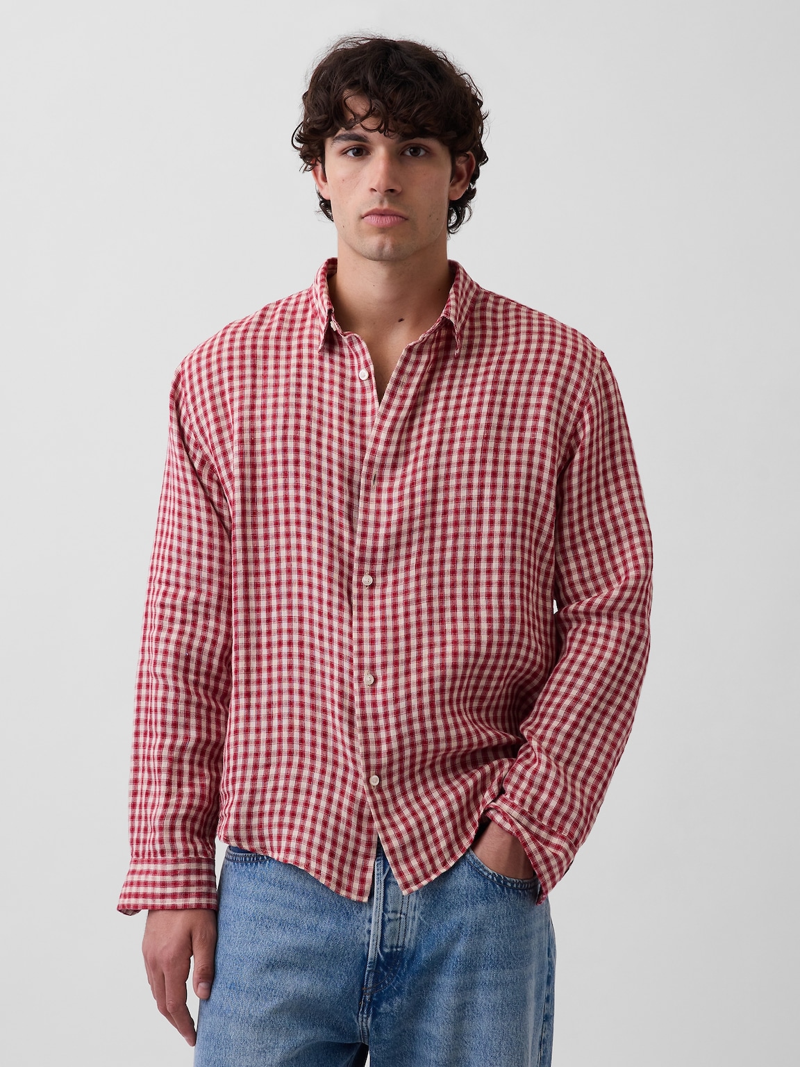 100% Linen Relaxed Shirt