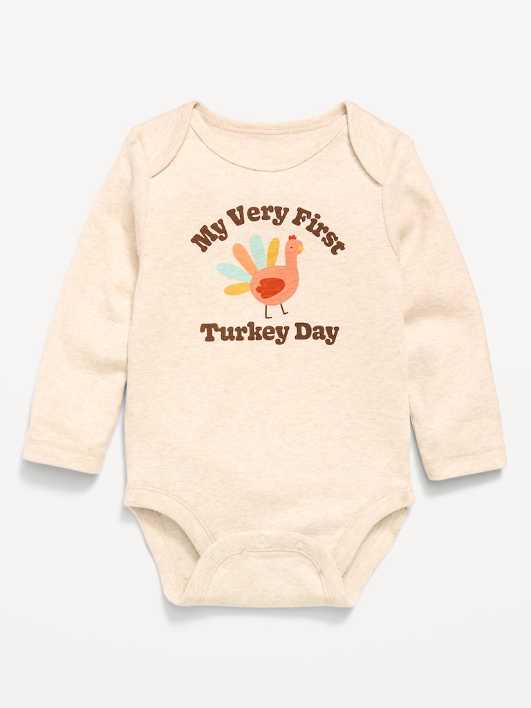 Long-Sleeve Graphic Bodysuit for Baby
