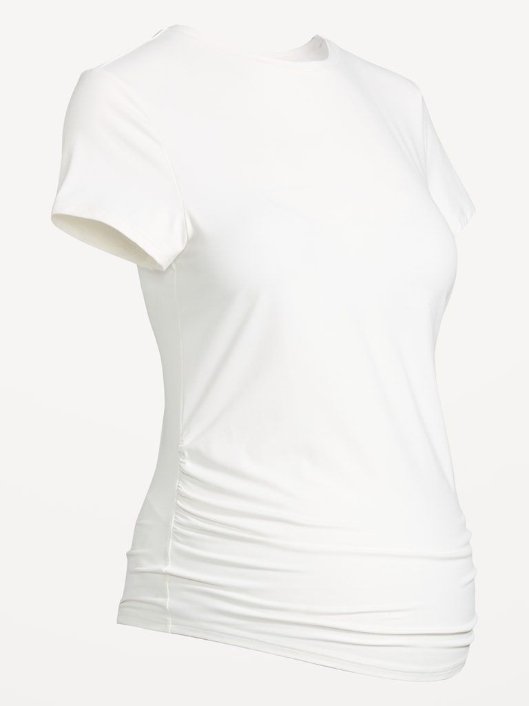 Maternity StudioSmooth Short-Sleeve Jersey Top