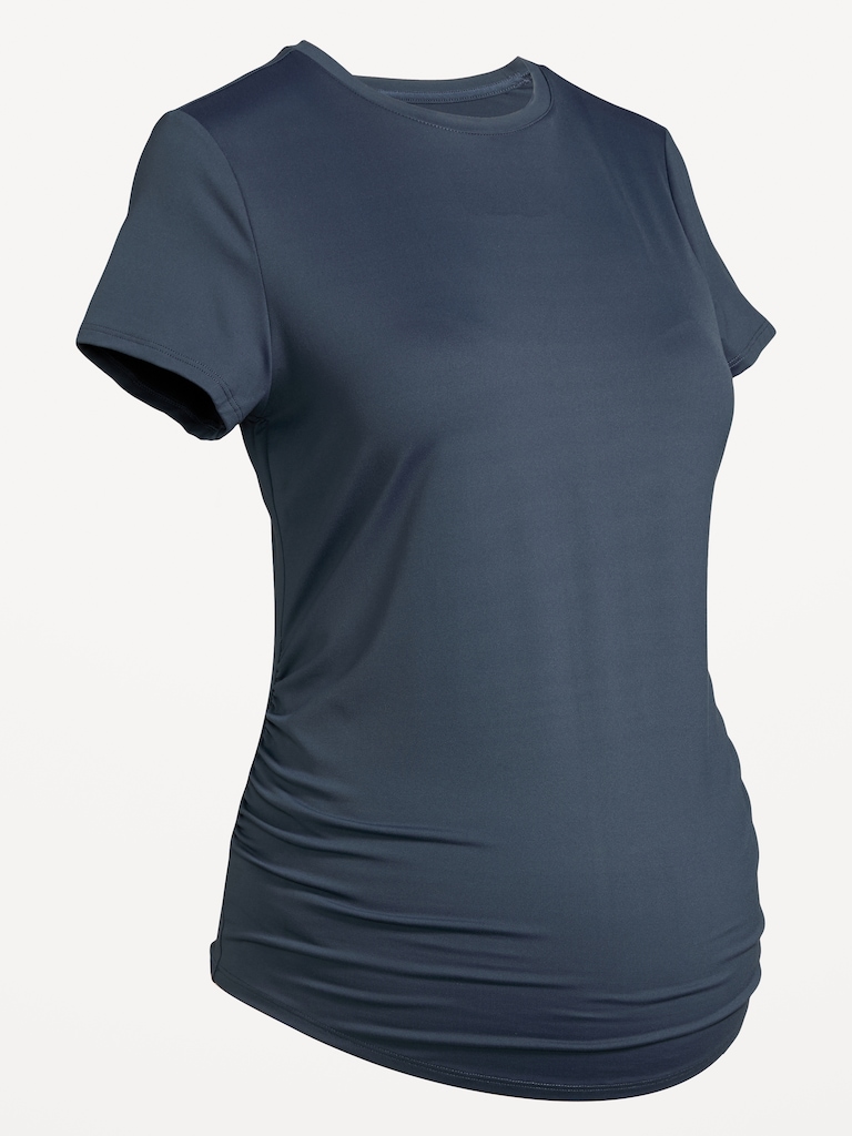 Maternity StudioSmooth Short-Sleeve Jersey Top