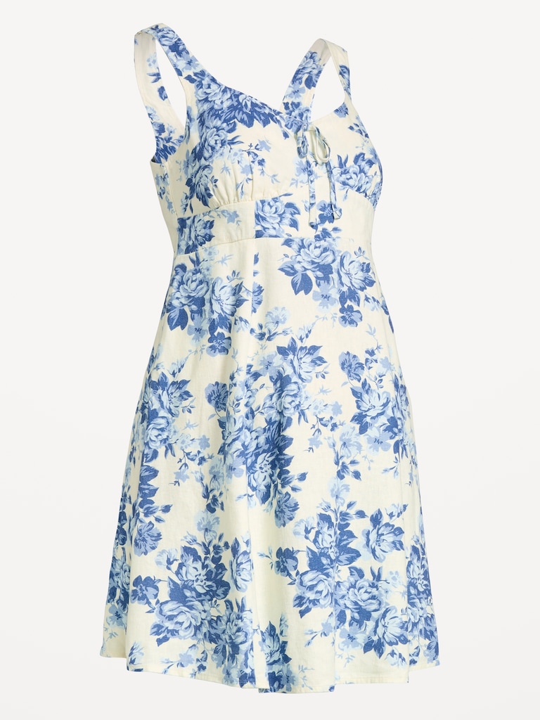 Maternity Fit & Flare Cami Mini Dress