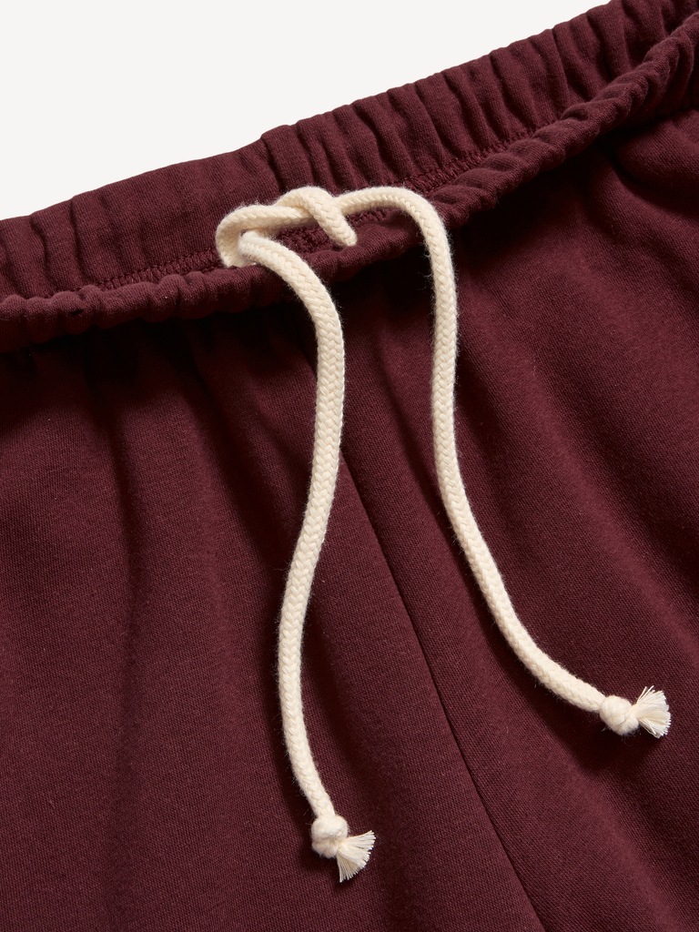 High-Waisted Fleece Wide-Leg Sweatpants