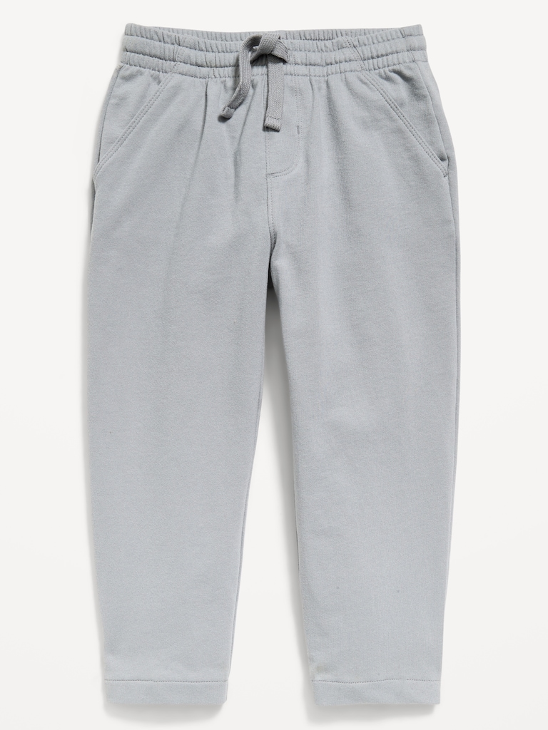 Barrel-Leg Knit Jogger Pants for Toddler Boys