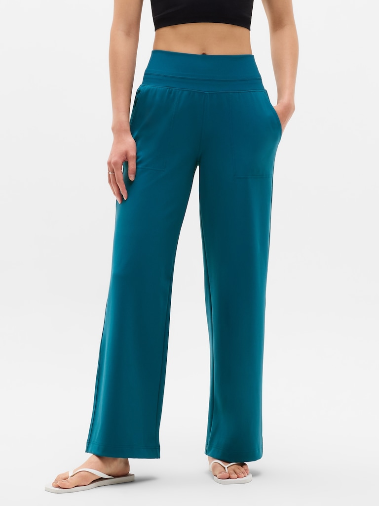 Venice High Rise Wide Leg Pant