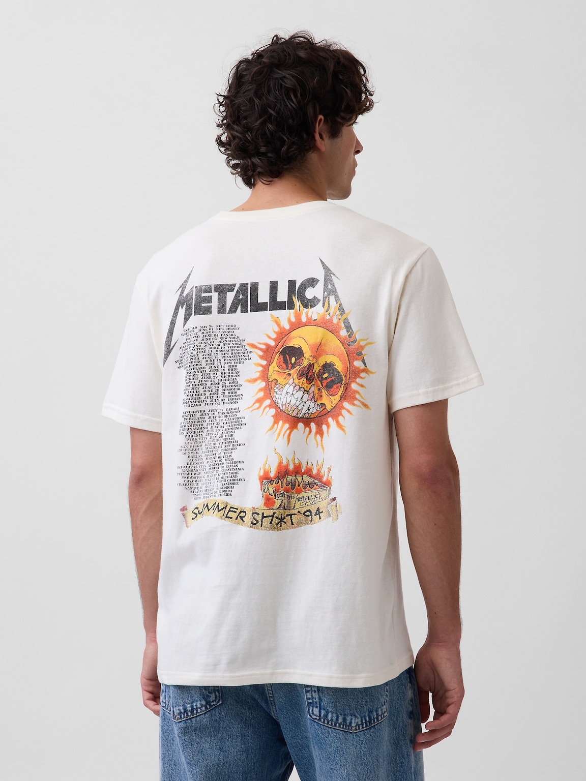 Metallica Relaxed Graphic T-Shirt