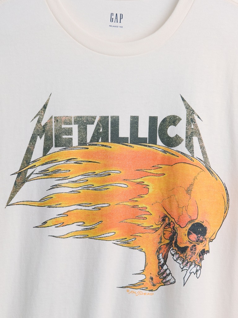 Metallica Relaxed Graphic T-Shirt