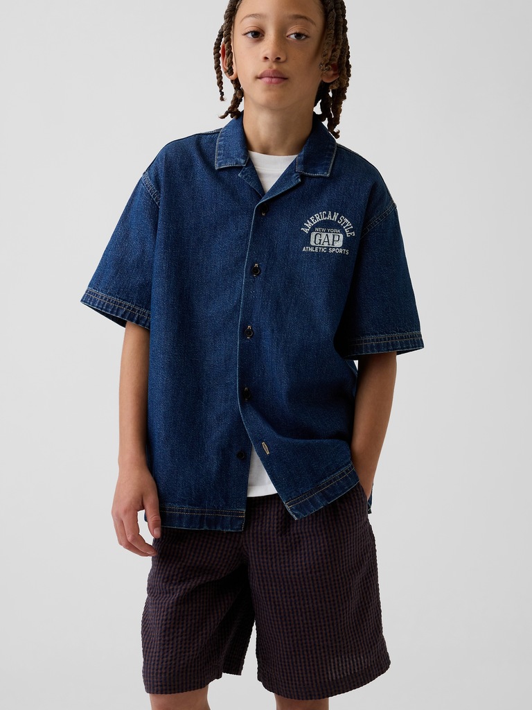 Kids Relaxed Easy Bermuda Shorts