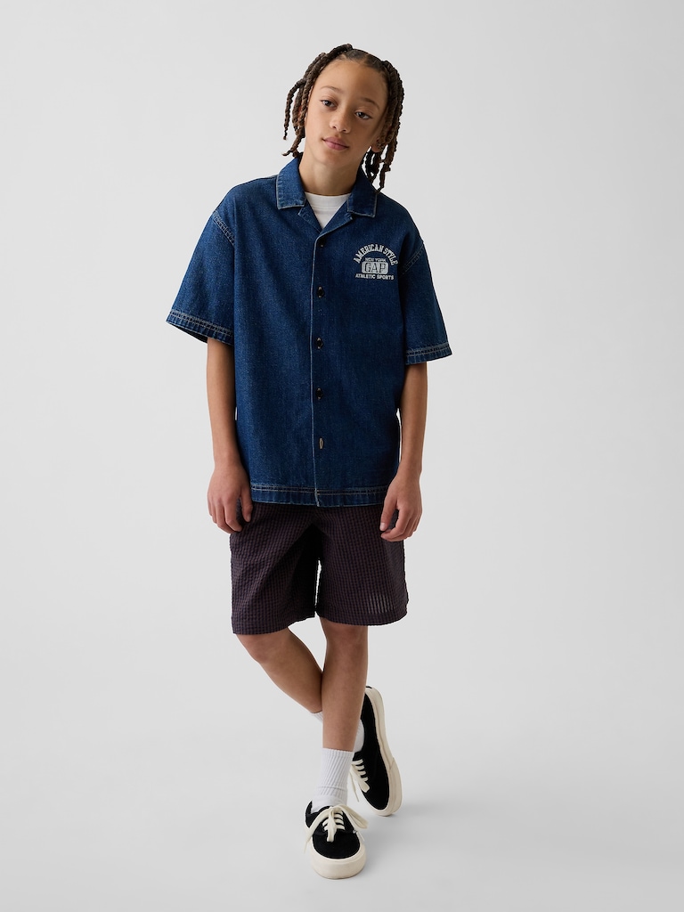 Kids Relaxed Easy Bermuda Shorts
