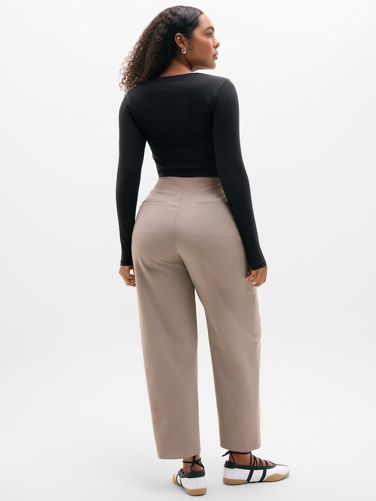 Endless High Rise Barrel Pant