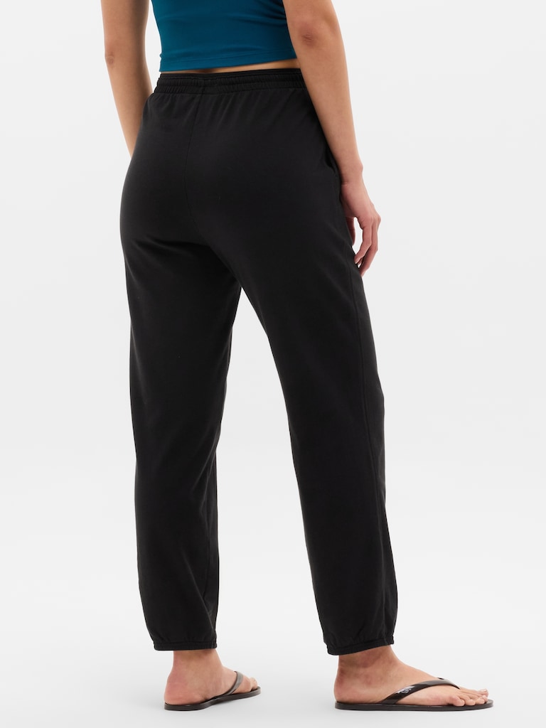 Airy Cotton Terry Jogger
