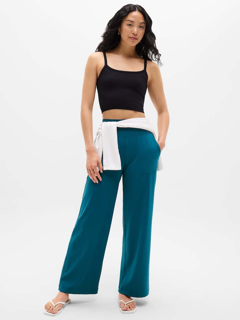 Venice High Rise Wide Leg Pant