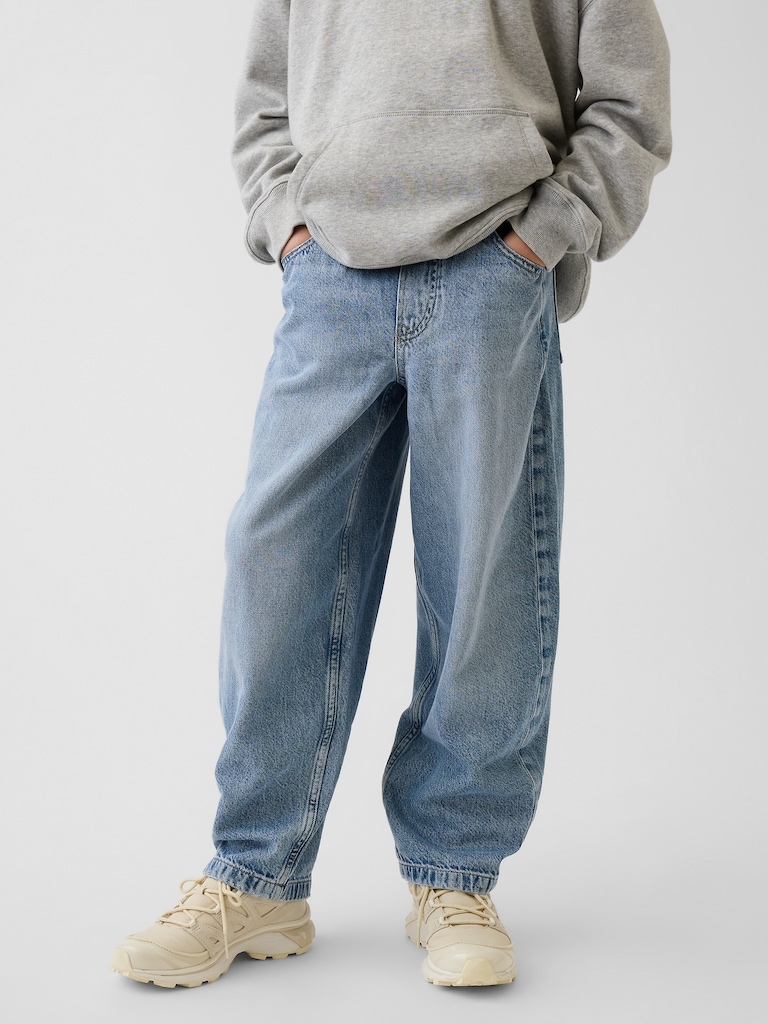 Kids UltraSoft Easy Baggy Taper Jeans