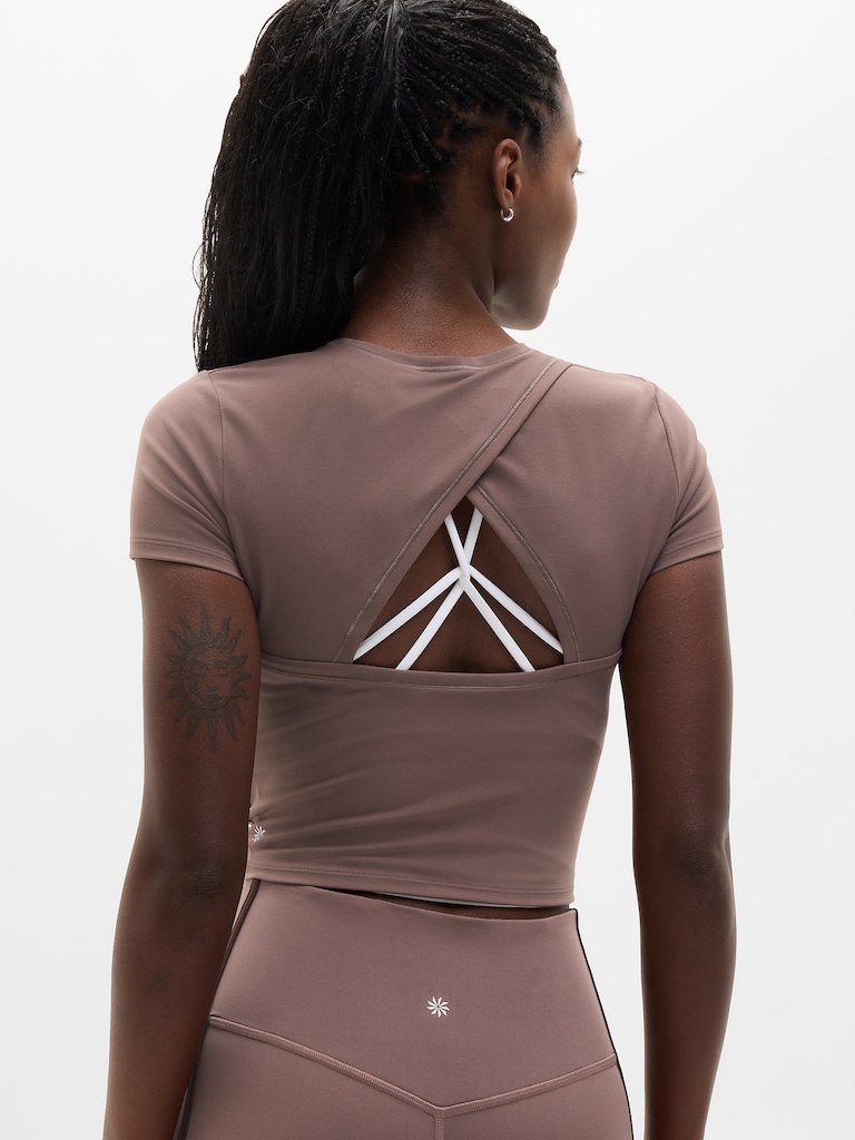 Transcend Open Back Tee