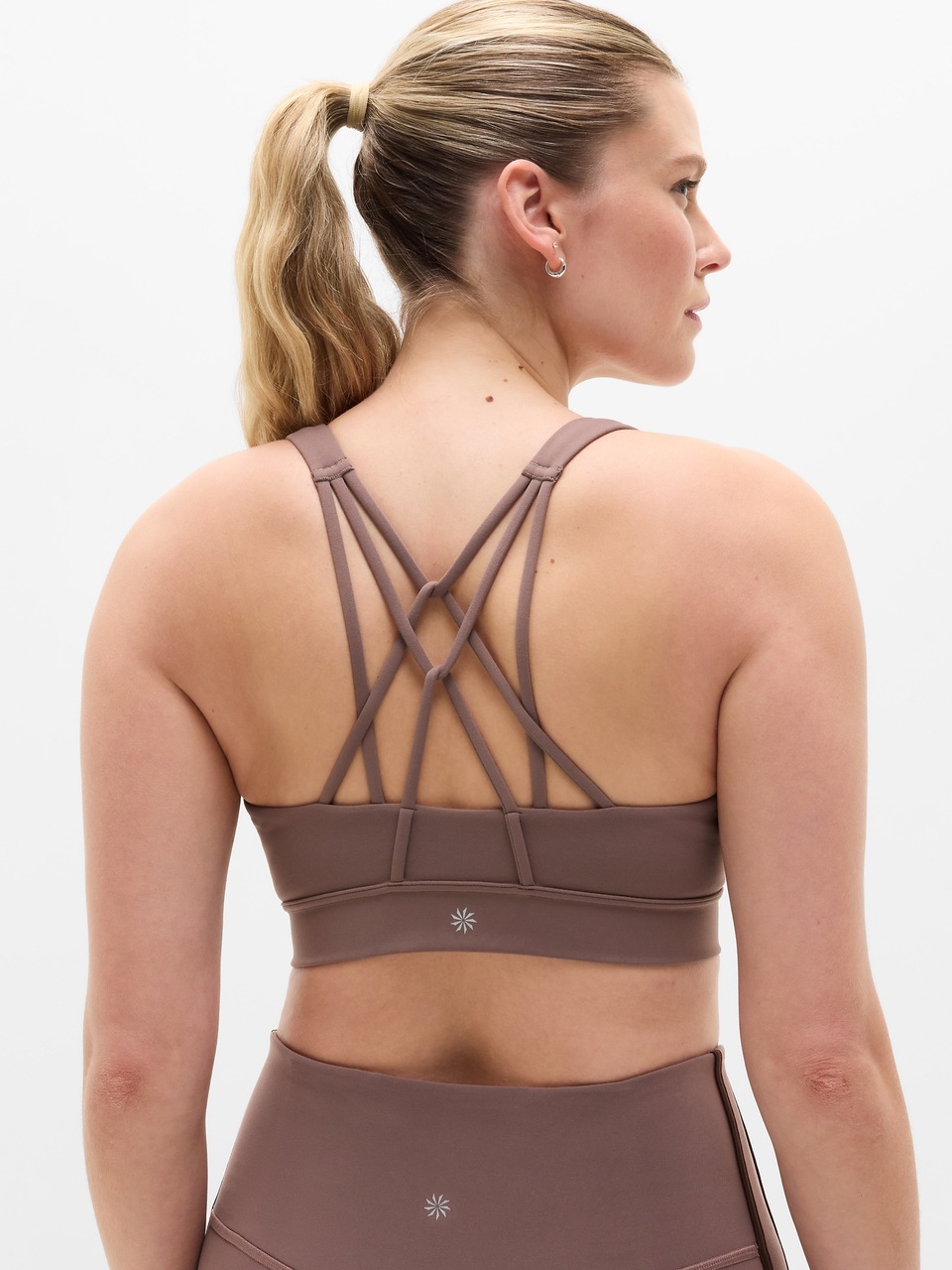 V-Neck Hardware One-Piece Swimsuit