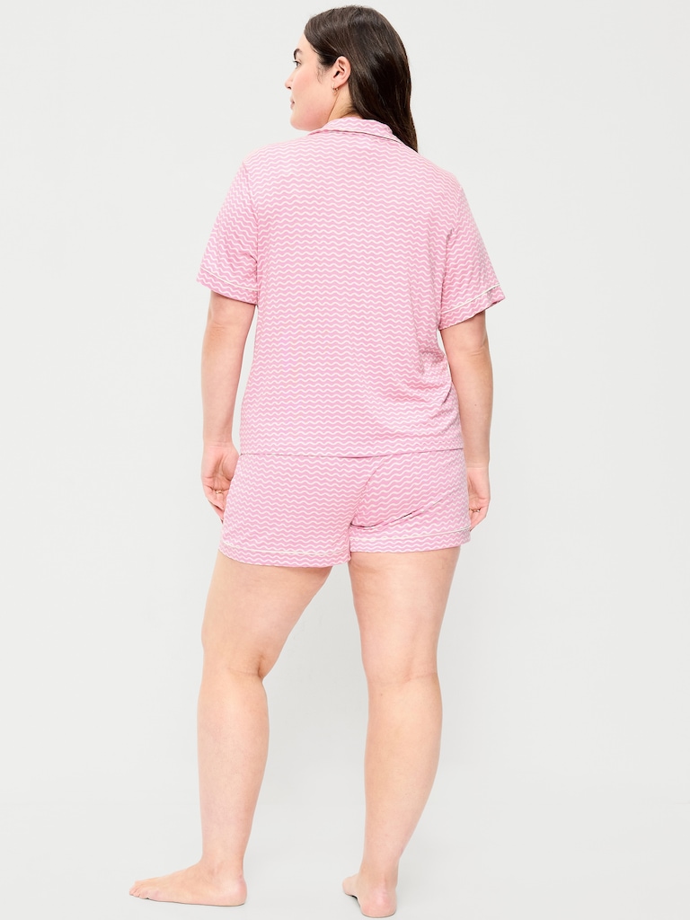 Sunday Sleep Knit Jersey Short Set