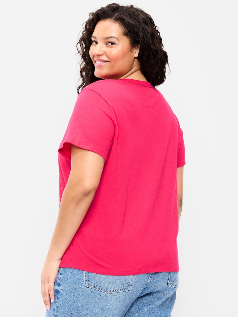 T-shirt passe-partout ras du cou