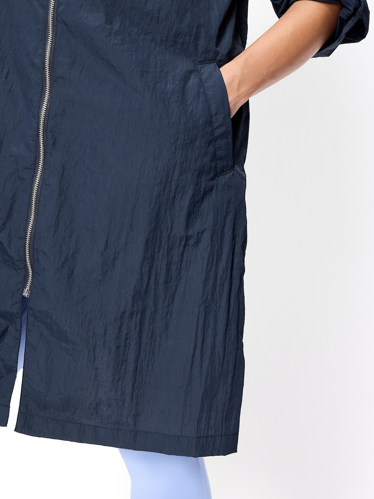 Lightweight Loose-Fit Hooded Jacket