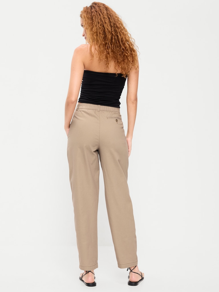 High-Waisted OGC Chino Tapered Straight Pants