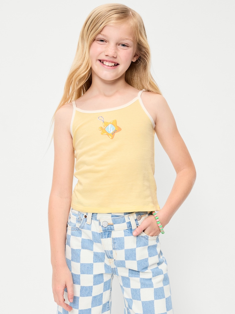Camisole ajustée à imprimé pour fille