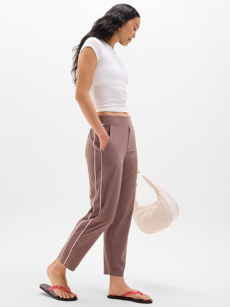 Brooklyn Piping Ankle Pant