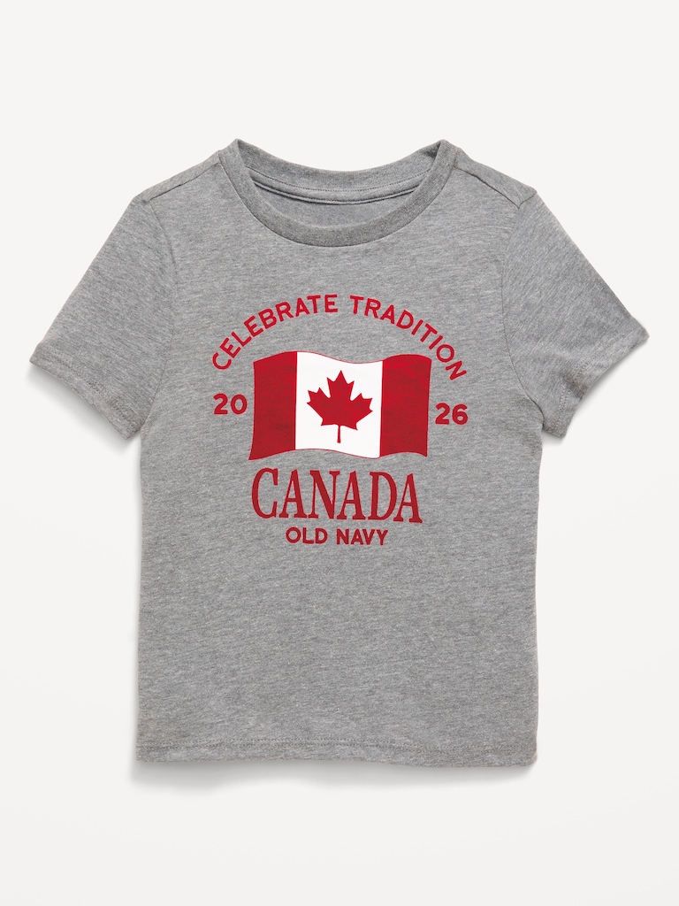 Short-Sleeve Unisex Graphic T-Shirt for Toddler