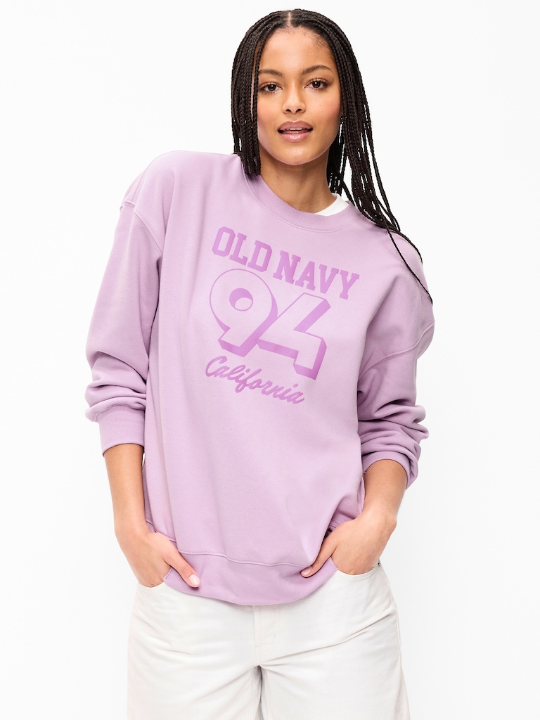 Oversized Graphic Sweatshirt