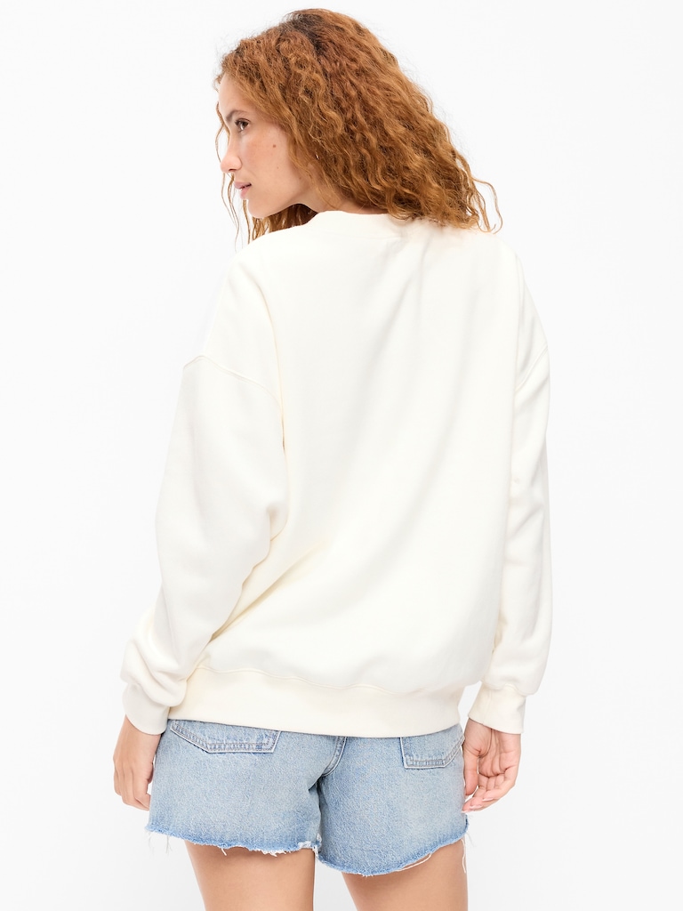 Oversized Graphic Sweatshirt