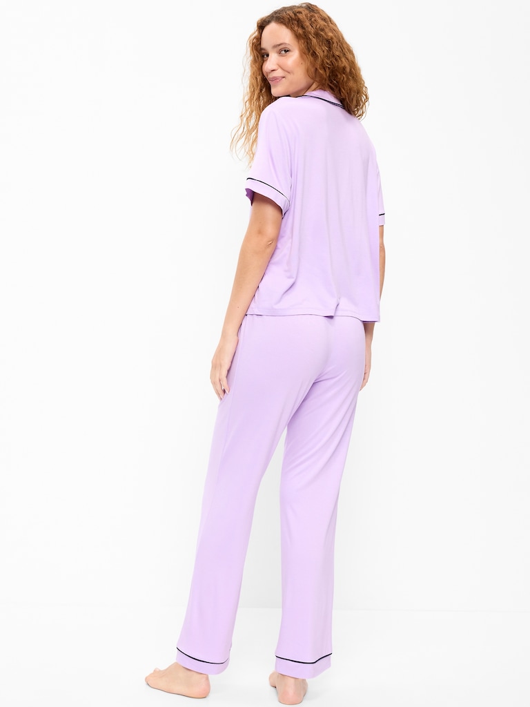 Sunday Sleep Knit Jersey Pant Set