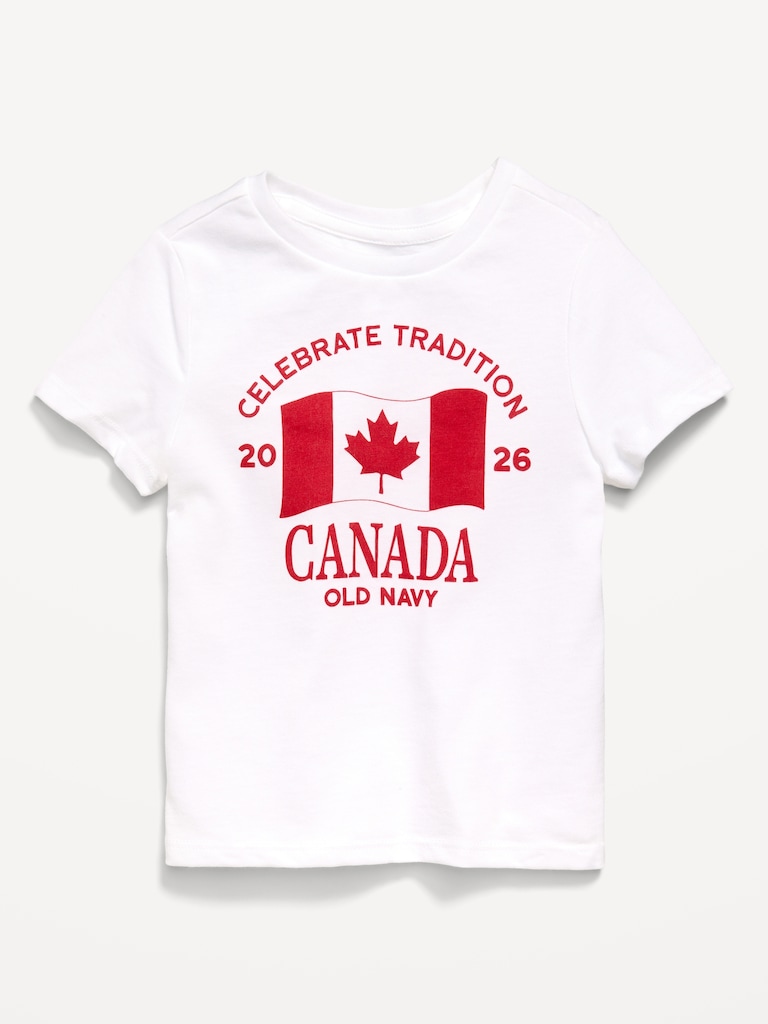 Short-Sleeve Unisex Graphic T-Shirt for Toddler