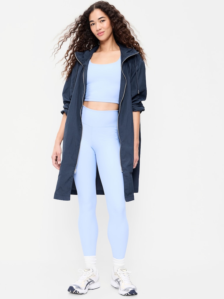 Lightweight Loose-Fit Hooded Jacket