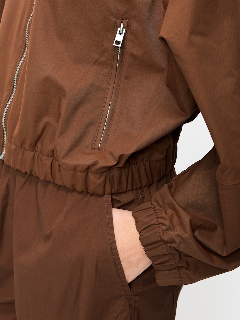 Twill Utility Zip-Front Jacket